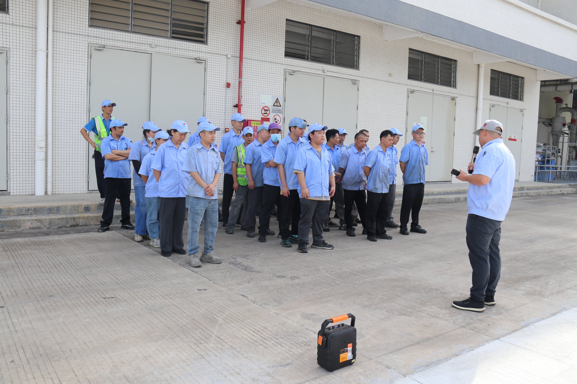 力源科技消防演練